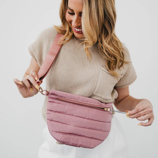 Jolie Puffer Belt Bag-Handbags-Pretty Simple-Summit Lane Boutique, Women's Apparel and Gifts located in Grand Rapids, MI