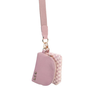 Wonderlust Woven Dual Pouch Wristlet Wholesale-Handbags-Pretty Simple-Summit Lane Boutique, Women's Apparel and Gifts located in Grand Rapids, MI