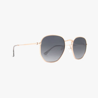 BILLIE ROSE GOLD Polarized Geometric Metal Sunglasses-Sunglasses-Kohv Eyewear-Summit Lane Boutique, Women's Apparel and Gifts located in Grand Rapids, MI
