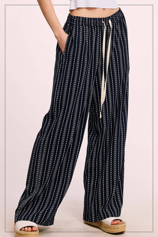 Audra Relaxed Fit Pants-Pants-La Miel-Summit Lane Boutique, Women's Apparel and Gifts located in Grand Rapids, MI