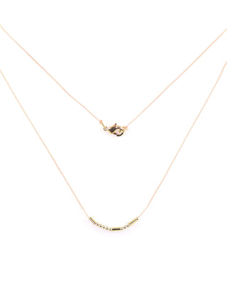 Morse Code Necklace-Necklaces-Lucky Feather-Summit Lane Boutique, Women's Apparel and Gifts located in Grand Rapids, MI