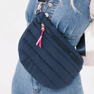 Jolie Puffer Belt Bag-Handbags-Pretty Simple-Summit Lane Boutique, Women's Apparel and Gifts located in Grand Rapids, MI