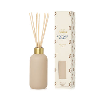 Coconut Santal Artisan Terrazza Velluto Reed Diffuser PK-Home Fragrances-CAPRI BLUE-Summit Lane Boutique, Women's Apparel and Gifts located in Grand Rapids, MI