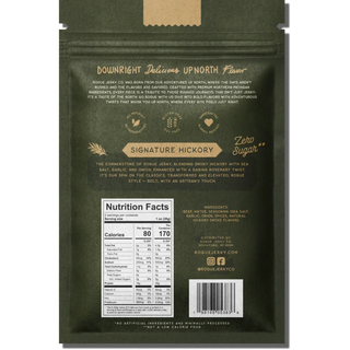 Signature Hickory Beef Jerky-Snacks-Rogue Jerky Co.-Summit Lane Boutique, Women's Apparel and Gifts located in Grand Rapids, MI