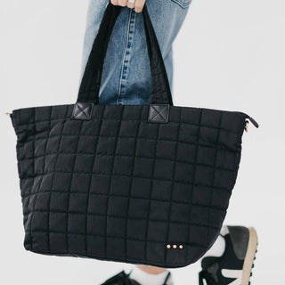 Day Dreamer Quilted Tote Bag-Tote Bag-Pretty Simple-Summit Lane Boutique, Women's Apparel and Gifts located in Grand Rapids, MI