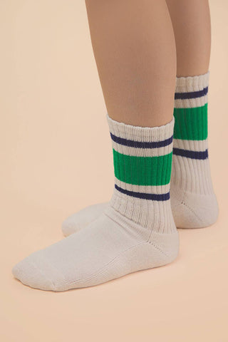 Color Block Crew Socks-Socks-VERY J-Summit Lane Boutique, Women's Apparel and Gifts located in Grand Rapids, MI