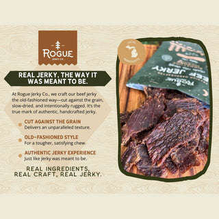 Signature Hickory Beef Jerky-Snacks-Rogue Jerky Co.-Summit Lane Boutique, Women's Apparel and Gifts located in Grand Rapids, MI