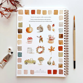 Autumn watercolor workbook-emily lex studio-Summit Lane Boutique, Women's Apparel and Gifts located in Grand Rapids, MI