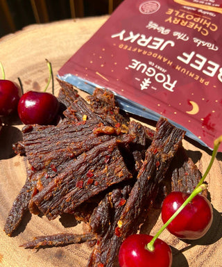 Cherry Chipotle Beef Jerky-Snacks-Rogue Jerky Co.-Summit Lane Boutique, Women's Apparel and Gifts located in Grand Rapids, MI