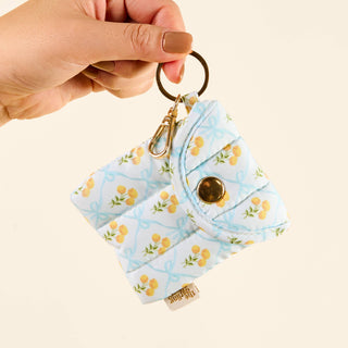 Puffy Earbud Case Keychain-Marigold Lane Blue-Travel Accessories-The Darling Effect-Summit Lane Boutique, Women's Apparel and Gifts located in Grand Rapids, MI