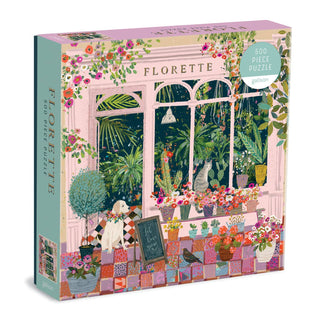 Florette 500 Piece Puzzle-Chronicle Books-Summit Lane Boutique, Women's Apparel and Gifts located in Grand Rapids, MI