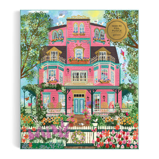 Joy Laforme Capeside Victorian 1000 Piece Foil Puzzle-Chronicle Books-Summit Lane Boutique, Women's Apparel and Gifts located in Grand Rapids, MI