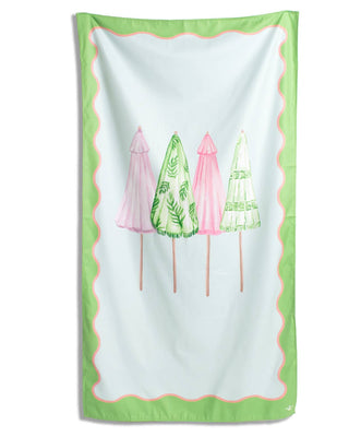Riviera Giant Beach Towel Blue/Green/Pink 40x70-The Royal Standard-Summit Lane Boutique, Women's Apparel and Gifts located in Grand Rapids, MI