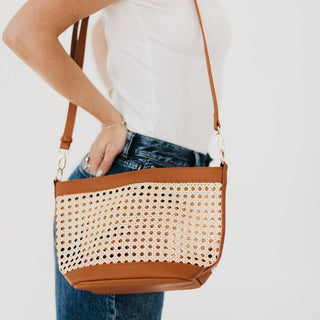 Bryce Woven Bucket Bag-Purse-Pretty Simple-Summit Lane Boutique, Women's Apparel and Gifts located in Grand Rapids, MI