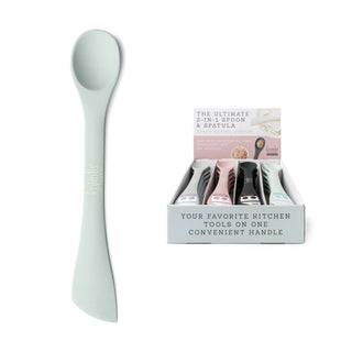 Krumbs Kitchen The Ultimate 2-in-1 Spoon & Spatula-Stocking Stuffers-DM Merchandising-Summit Lane Boutique, Women's Apparel and Gifts located in Grand Rapids, MI