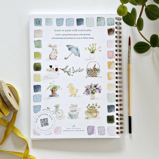 Spring watercolor workbook-Stationary-emily lex studio-Summit Lane Boutique, Women's Apparel and Gifts located in Grand Rapids, MI