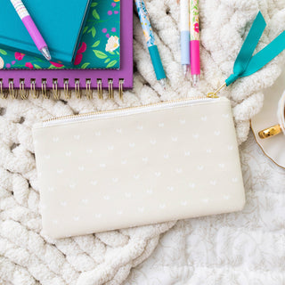 Pencil Pouch | Natural Sprout-Stationary Supplies-The Daily Grace Co-Summit Lane Boutique, Women's Apparel and Gifts located in Grand Rapids, MI
