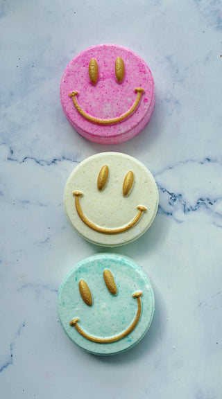 Happy Bath Bomb (Emoji, Smiley)-Bath & Body-The Sister Made-Summit Lane Boutique, Women's Apparel and Gifts located in Grand Rapids, MI