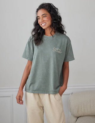God Is Greater Unisex Tee-Graphic Tees-Elevated Faith-Summit Lane Boutique, Women's Apparel and Gifts located in Grand Rapids, MI