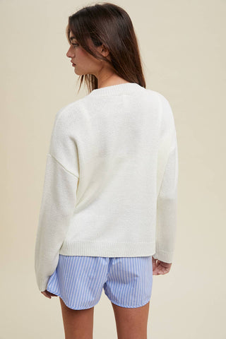 Vacay Sweater-Sweaters-Wishlist Apparel-Summit Lane Boutique, Women's Apparel and Gifts located in Grand Rapids, MI