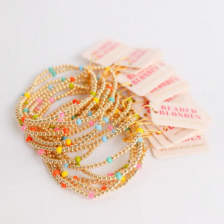 Confetti Poppi Bracelet-Bracelets-Beaded Blondes-Summit Lane Boutique, Women's Apparel and Gifts located in Grand Rapids, MI