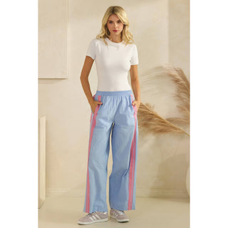 Paisley Track Pants-Lounge Pants-Veveret-Summit Lane Boutique, Women's Apparel and Gifts located in Grand Rapids, MI