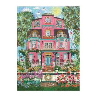 Joy Laforme Capeside Victorian 1000 Piece Foil Puzzle-Chronicle Books-Summit Lane Boutique, Women's Apparel and Gifts located in Grand Rapids, MI