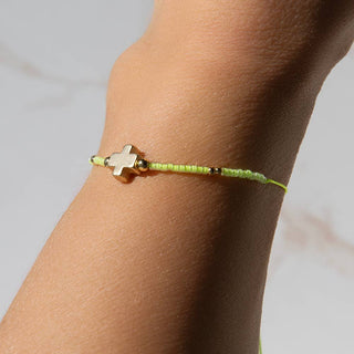 Do Good Cross Bracelet + Sticker | Galatians 6:9