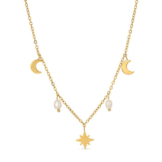 Look to the Sky Necklace, Water Resistant-Necklaces-Splendid Iris-Summit Lane Boutique, Women's Apparel and Gifts located in Grand Rapids, MI