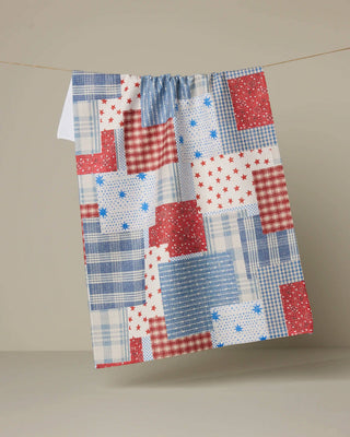 Stars and Stitches Tea Towel-Kitchen Towel-Geometry-Summit Lane Boutique, Women's Apparel and Gifts located in Grand Rapids, MI