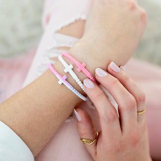Jesus Bracelets (silicone cross bracelets)-Bracelets-Ryan & Rose-Summit Lane Boutique, Women's Apparel and Gifts located in Grand Rapids, MI