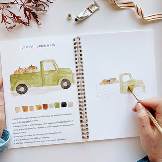 Autumn watercolor workbook-emily lex studio-Summit Lane Boutique, Women's Apparel and Gifts located in Grand Rapids, MI