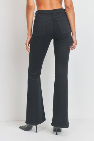 JBD Pintuck Classy Flare-Jeans-JBD-Summit Lane Boutique, Women's Apparel and Gifts located in Grand Rapids, MI