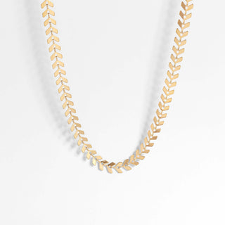 Stainless Steel Chevron Chain Necklace for Women-WJW-Summit Lane Boutique, Women's Apparel and Gifts located in Grand Rapids, MI