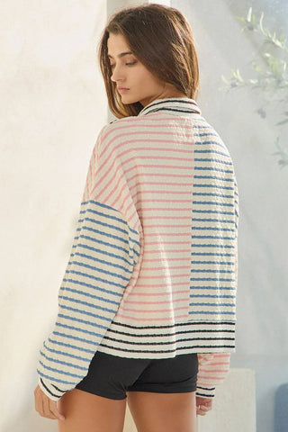 Riley Pullover-Sweatshirt-BUCKETLIST-Summit Lane Boutique, Women's Apparel and Gifts located in Grand Rapids, MI