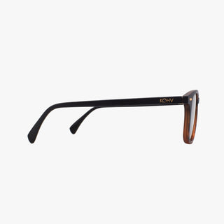 BEAN MATTE FADE Polarized Unisex Round Classic Sunglasses-Sunglasses-Kohv Eyewear-Summit Lane Boutique, Women's Apparel and Gifts located in Grand Rapids, MI