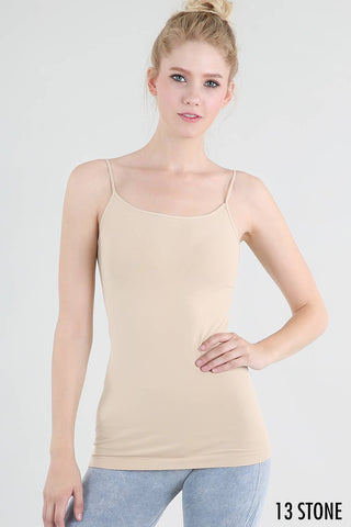 One Size Fits Most Signature Camisole-Tank Top-NIKIBIKI-Summit Lane Boutique, Women's Apparel and Gifts located in Grand Rapids, MI