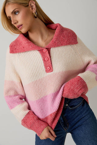 Jackie Collared Sweater-Sweaters-Sunday Edition by LE LIS-Summit Lane Boutique, Women's Apparel and Gifts located in Grand Rapids, MI