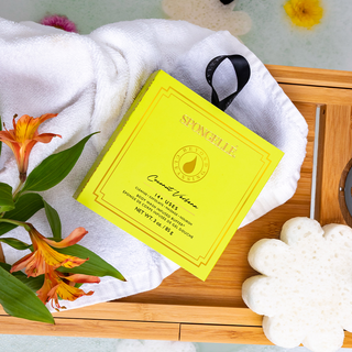 Coconut Verbena Boxed Flower-Spongellé-Summit Lane Boutique, Women's Apparel and Gifts located in Grand Rapids, MI