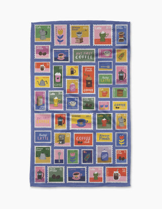 Brewed By Mail Tea Towel-Kitchen Towel-Geometry-Summit Lane Boutique, Women's Apparel and Gifts located in Grand Rapids, MI
