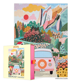 Road Trip | 1000 Piece Jigsaw Puzzle-Puzzles-WerkShoppe-Summit Lane Boutique, Women's Apparel and Gifts located in Grand Rapids, MI