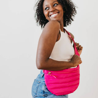 Jolie Puffer Belt Bag-Handbags-Pretty Simple-Summit Lane Boutique, Women's Apparel and Gifts located in Grand Rapids, MI