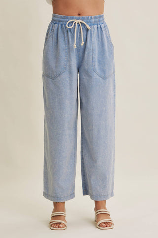 Ashley Mineral Wash Pant-Pants-in february-Summit Lane Boutique, Women's Apparel and Gifts located in Grand Rapids, MI