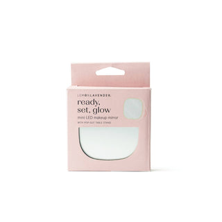 LED Light Up Mini Mirror-Bath & Body-DM Merchandising-Summit Lane Boutique, Women's Apparel and Gifts located in Grand Rapids, MI