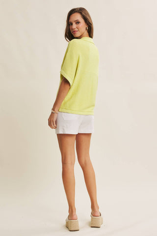 Morning Market Knit Top-Short Sleeves-in february-Summit Lane Boutique, Women's Apparel and Gifts located in Grand Rapids, MI