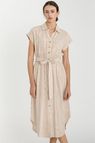 Marina Side Tie Dress-Dresses-Be Cool-Summit Lane Boutique, Women's Apparel and Gifts located in Grand Rapids, MI