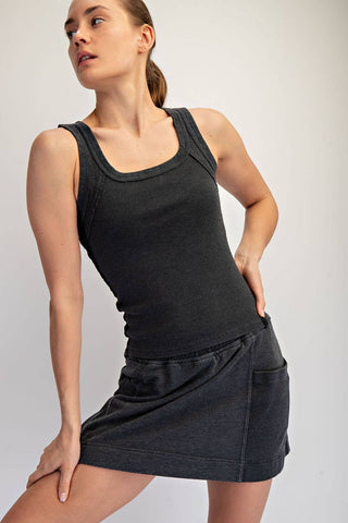 The Vintage Wash Tank-Tank Top-Rae Mode-Summit Lane Boutique, Women's Apparel and Gifts located in Grand Rapids, MI