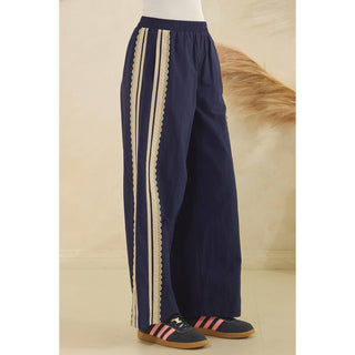 Paisley Track Pants-Lounge Pants-Veveret-Summit Lane Boutique, Women's Apparel and Gifts located in Grand Rapids, MI