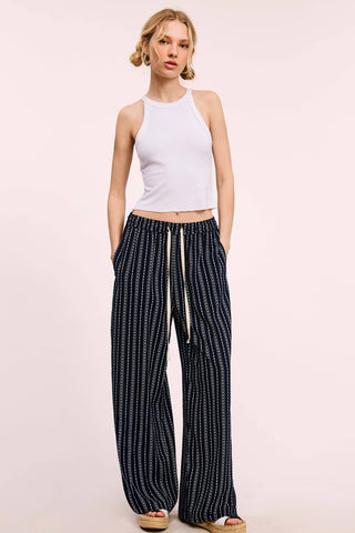 Audra Relaxed Fit Pants-Pants-La Miel-Summit Lane Boutique, Women's Apparel and Gifts located in Grand Rapids, MI