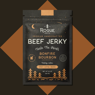 Bonfire Bourbon Beef Jerky-Snacks-Rogue Jerky Co.-Summit Lane Boutique, Women's Apparel and Gifts located in Grand Rapids, MI